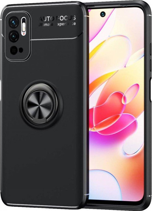 Xiaomi Redmi Note 11SE Kılıf Yatay ve Dikey Stand Özellikli içi Petekli Yüzüklü Silikon Range Kapak