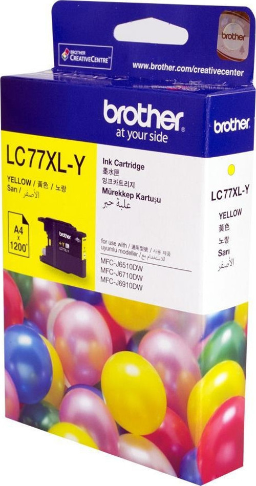 LC-77XLY Yellow Sarı 1.200 Sayfa Kartuş MFC-6170-6510-6910 MFJ-J6710DW