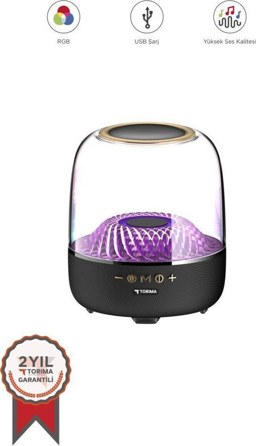 D33 Siyah Taşınabilir Kablosuz Bluetooth Hoparlör