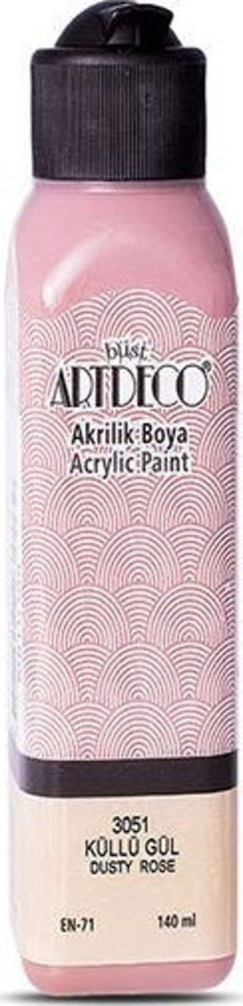 Akrilik Boya 140 ML Küllü Gül 070R-3051