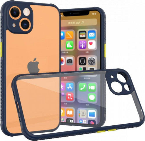 Apple iPhone 13 Mini Kılıf Köşeler Airbag Özellikli Arkası Sert p.c Kenarı Silikon Miami Kapak