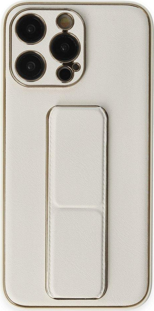 Apple iPhone 13 Pro Kılıf Yatay ve Dikey Standlı Kamera Lens Korumalı Deri Coco Stand Kapak