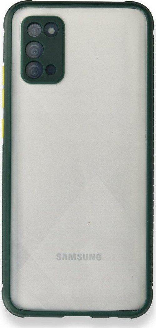 Samsung Galaxy A02S Kılıf Köşeler Airbag Özellikli Arkası Sert p.c Kenarı Silikon Miami Kapak