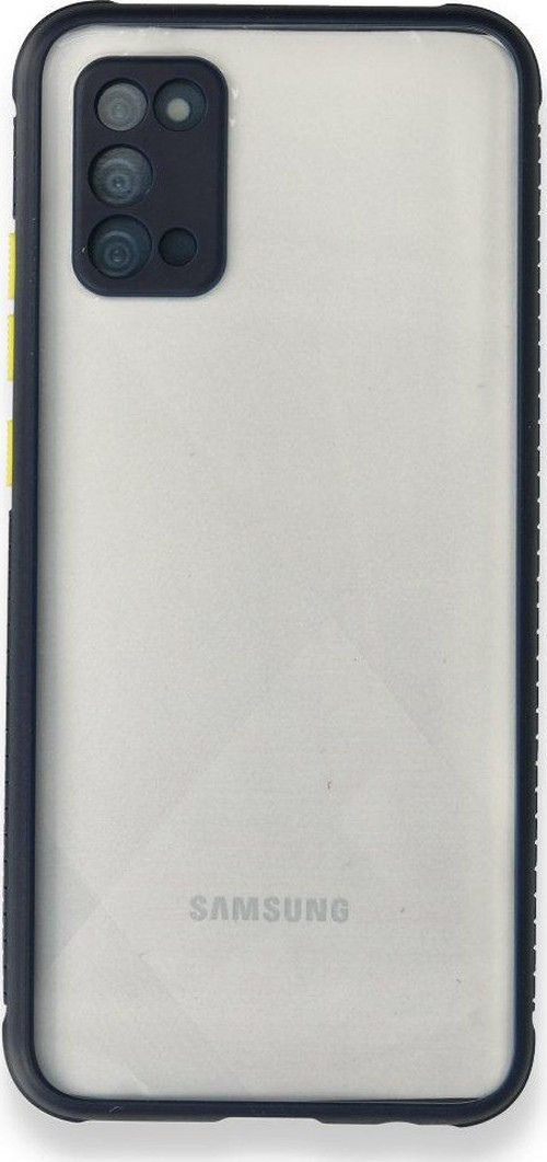 Samsung Galaxy A02S Kılıf Köşeler Airbag Özellikli Arkası Sert p.c Kenarı Silikon Miami Kapak