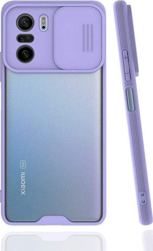 Xiaomi Mi 11i Kılıf Darbelere Dayanıklı Kamera Koruma Sürgülü Platin Kapak