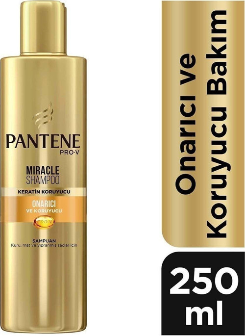 Miracle Şampuan Onarıcı Ve Koruyucu Bakım Keratin Koruyuculu 250 Ml, Kuru, Mat Ve Yıpranmış Saçlar İçin