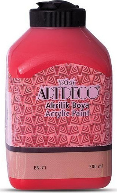 Akrilik Boya 500 ML Kırmızı 070L-3016