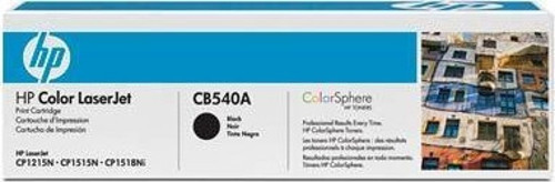 125A Black Siyah 2.200 Sayfa Toner CB540A