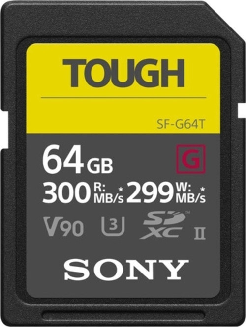 64Gb Sf-G Tough Serisi Uhs-Iı Sdxc Hafıza Kartı Siyah