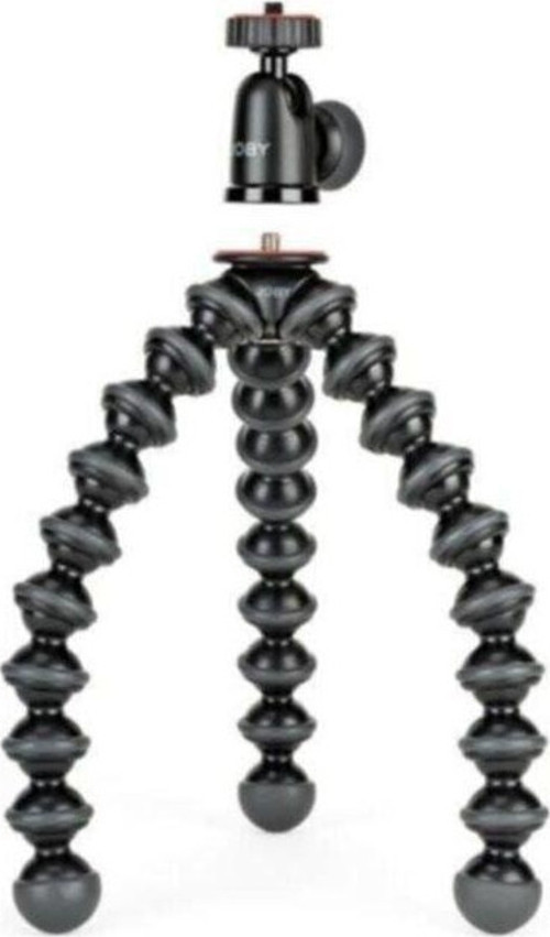 Gorillapod 1K Uyumlu Kit - Tripod Ve Bağlantı Kafası (Siyah/Gri)