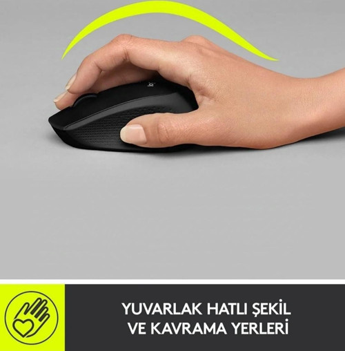 M280 910-004287 Siyah Optik Kablosuz Mouse