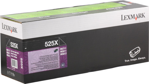 52D5X00 (525X) 45.000 Sayfa Black Siyah Toner MS711-811-812