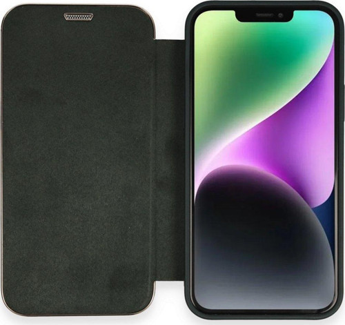 Apple iPhone 13 Pro Max Kılıf Dışı Deri İçi Süet Darbe ve Çizilmelere Ekstra Korunaklı Dolpin Kapak