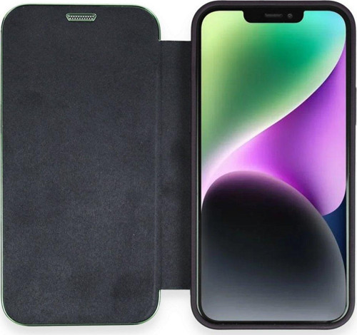 Apple iPhone 12 Pro Kılıf Dışı Deri İçi Süet Darbe ve Çizilmelere Ekstra Korunaklı Dolpin Kapak