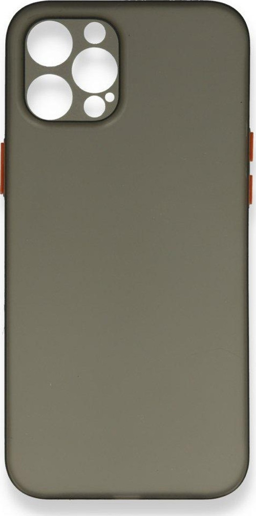 Apple iPhone 12 Pro Max Kılıf Estetik Görünüm Yüksek Kalite Malzeme Ultra İnce PP Kapak
