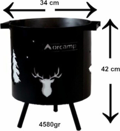 Orgaz Doğa Orman Ateş Kamp Şöminesi Ds-340