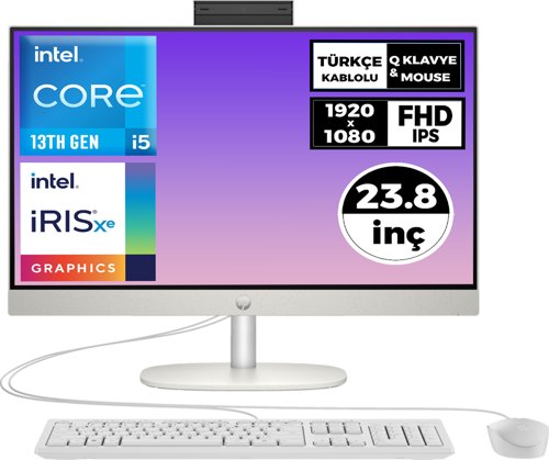 ProOne 240 G10 i5-1335U 32GB 1TB SSD 23.8" FHD W11P All In One Pc 9H6H6ET 12