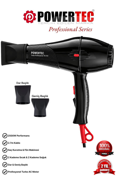 TR-701 Profesyonel Fön Makinesi Performance 2500