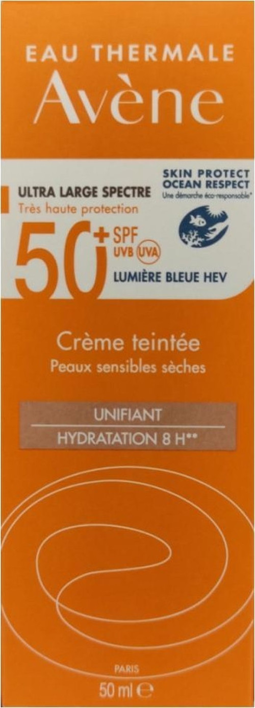 SPF 50 Renkli Güneş Kremi Tinted 50 ml