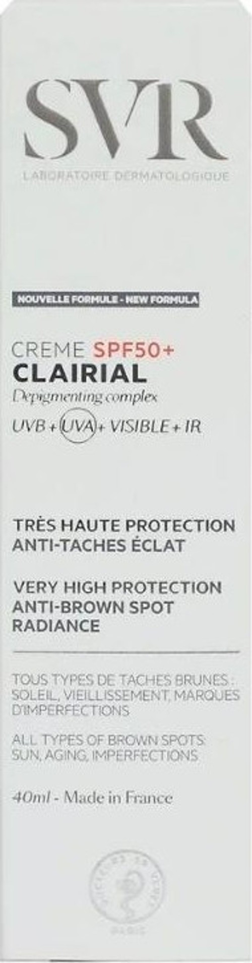 Clairal Creme SPF50+ Leke Karşıtı Güneş Koruyucu Krem 40ml