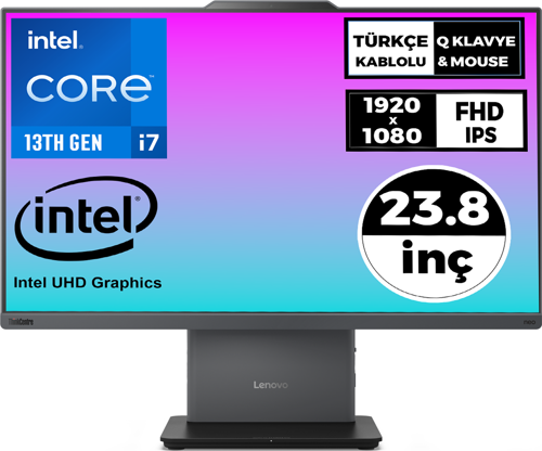 ThinkCentre Neo 50a 24 G5 i7-13620H 32GB 4TB SSD 23.8" FHD W11P All In One Pc 12SC000KTR 040