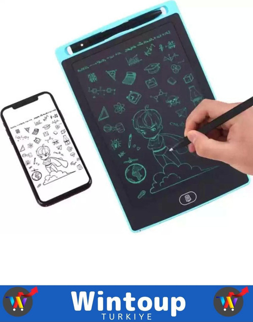 LCD Dijital Kalemli Çocuk Not Resim Grafik Çizim Eğitim Tableti 8.5 İnç Tablet