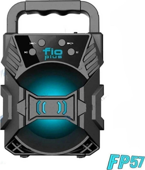 1057 Işıklı Bluetooth Hoparlör Taşınabilir Kablosuz Ses Bombası Speaker