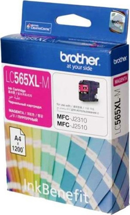 LC565XLM Magenta Kırmızı 1.200 Sayfa Kartuş MFC-J3520-J3720