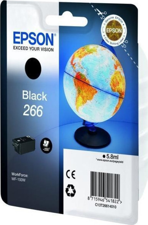 266 Black Siyah Mürekkep Kartuş T26614010