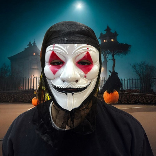 VIP HALLOWEEN MASK VIP CADILAR BAYRAMI KRAL ŞEYTAN KORKU MASKESİ PARTİ MASKESİ THE MASK