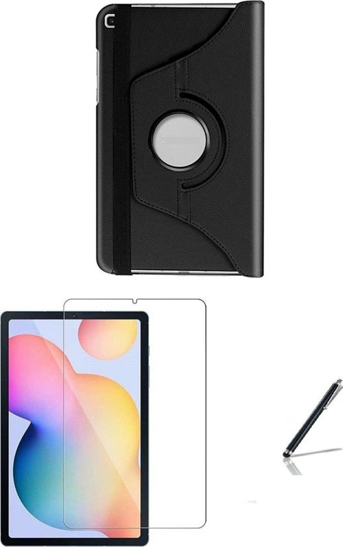 Lenovo M10 Plus Tb-x606x Tb-x606f Kılıf Uyumlu Dönebilen Kılıf + Ekran Koruyucu + Dokunmatik Kalem