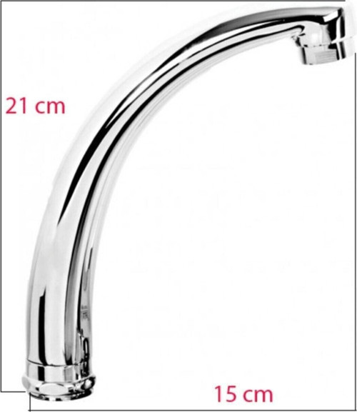 Kuğu Mix Lavabo Batarya Borusu (Yedek Boru Standart)-Bs