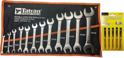 Makro Anahtar Takımı Düz Iki Ağız Anahtar Seti 6X32 Mm