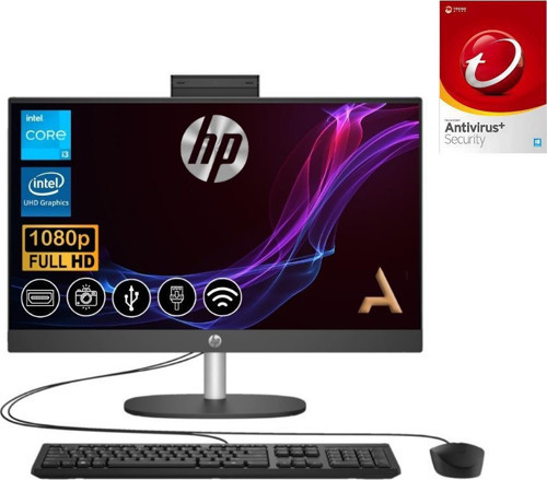 ProOne 240 G10 i3-N300 8GB 256GB M.2 SSD 8T2W4ES ATL18 23.8" Fdos All in One Bilgisayar +Trend Micro