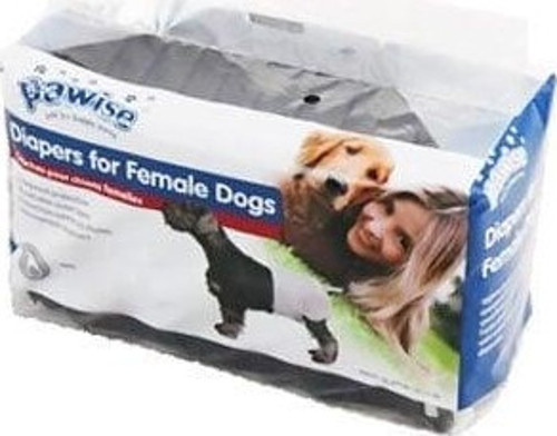 Köpek Alt Bağlama Bezi Xlarge Siyah 12 Adet