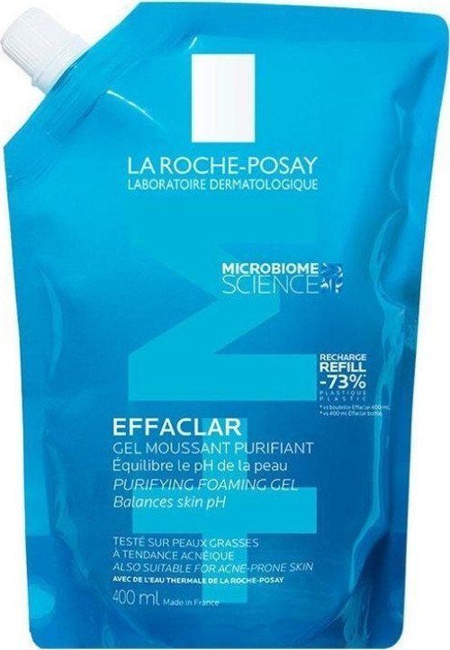 Effaclar Yağlı Ciltler için Temizleme Jeli 400ml - Refill