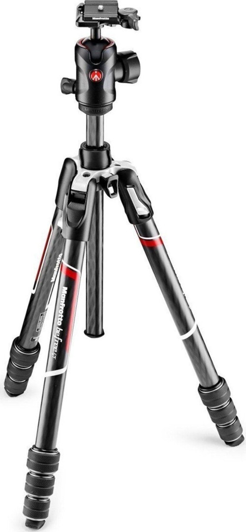 Mkbfrtc4Gt-Bh Befree Gt Travel Carbon Fiber Tripod + 496 Top Kafa
