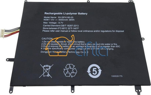 2874180-2S, NV-2874180-2S, VL-2874180-2S Notebook Bataryası, Laptop Pili RCPL-003