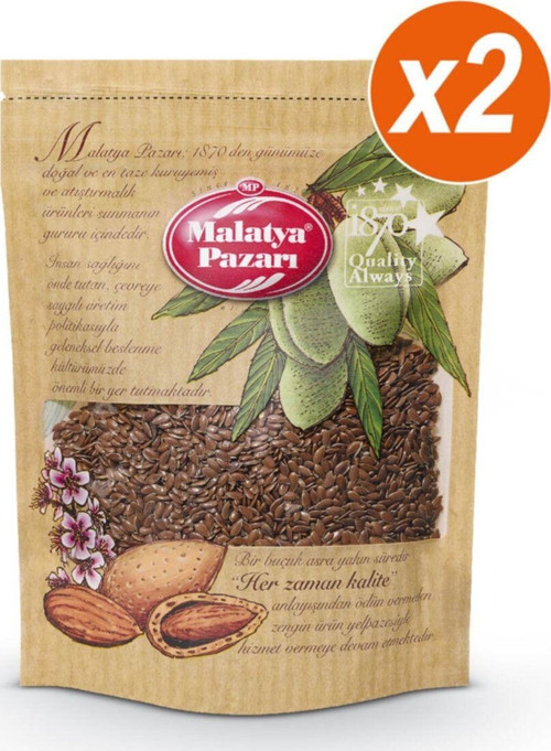 Keten Tohumu Kilitli Paket 2 X 100 Gr