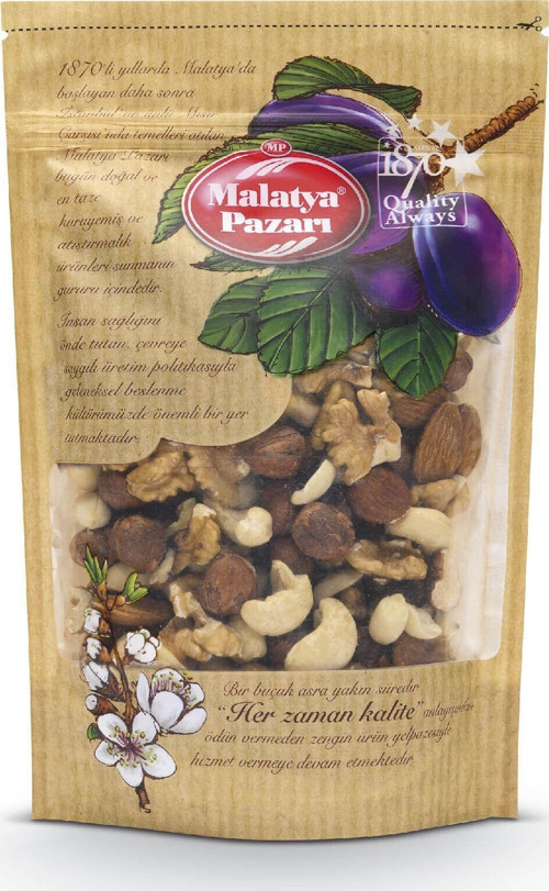 Naturel Karışık Kuruyemiş Kilitli Paket 250 Gr