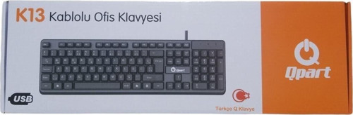 K13 Usb Ofis Klavyesi Q Tr Kablolu