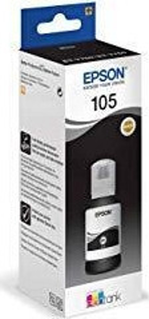 105 Black Siyah Şişe Mürekkep T00Q140 L7160-7180