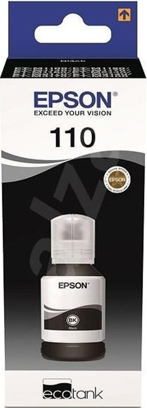 110 Black Siyah Şişe Mürekkep C13T03P14A