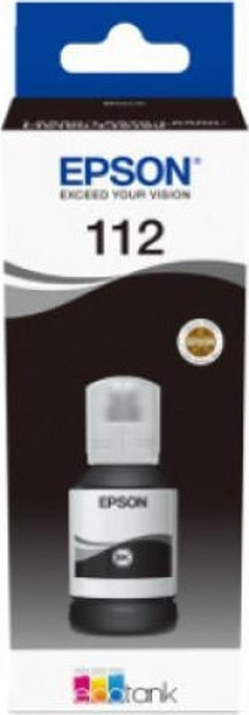 T06C1 (112) Black Siyah Şişe Mürekkep C13T06C14A