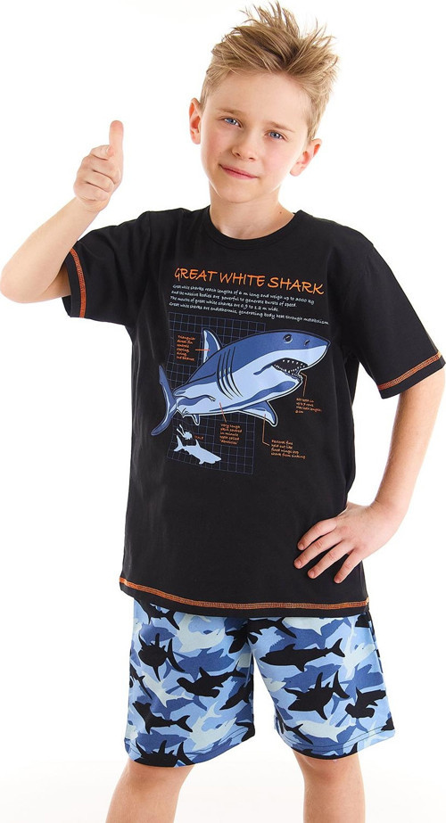 Köpekbalığı Kamo Erkek Çocuk T-shirt Şort Takım