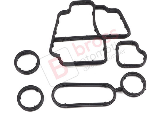 Audi Seat Skoda VW VAG 1.6TDI 2.0 TDI Motor İçin Yağ Soğutucu Gövde Yağ Filtre Yuvası Conta Seti