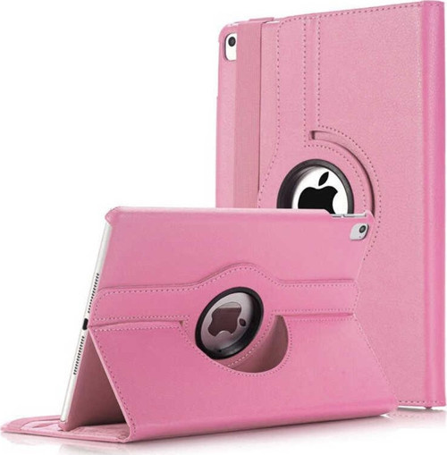 Apple iPad 3 Dönebilen Stantlı Tablet Kılıfı - Açık Pembe
