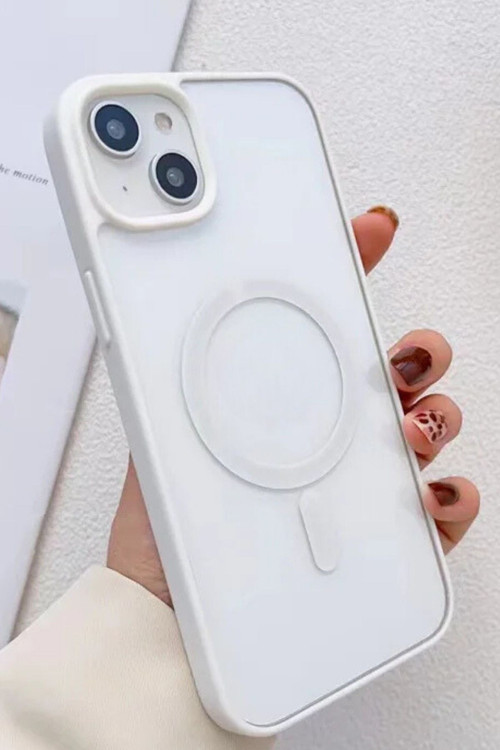 İphone 15 Magsafe Wireless Şarj Özellikli Silikon 2mm Kamera Çıkıntılı REMA Kılıf