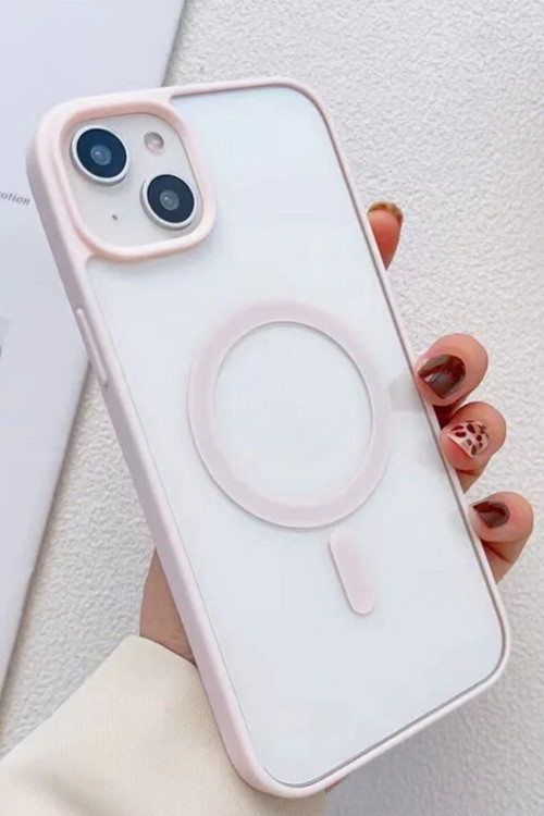İphone 15 Plus Magsafe Wireless Şarj Özellikli Silikon 2mm Kamera Çıkıntılı REMA Kılıf