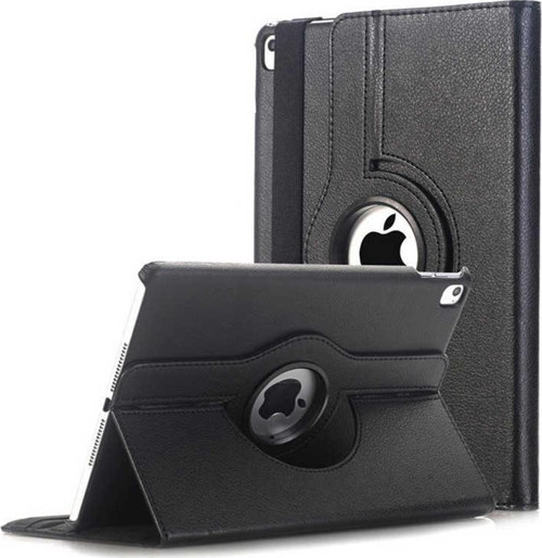 Apple iPad 5 Air Dönebilen Stantlı Tablet Kılıfı - Siyah